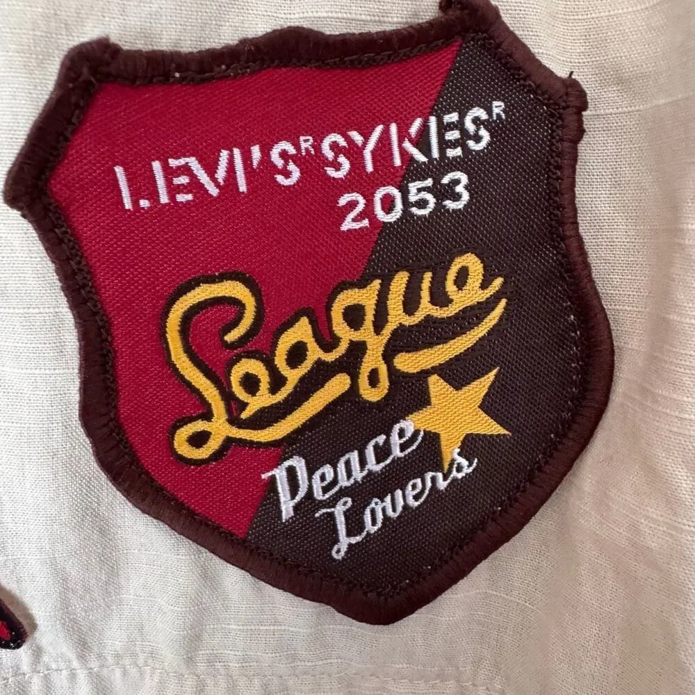 Vintage Y2K Levi’s Sykes Utility Shirt Rare Collectible 2000’s Streetwear Size L